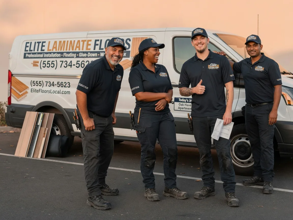 Laminate flooring installation company in Sparta, MI